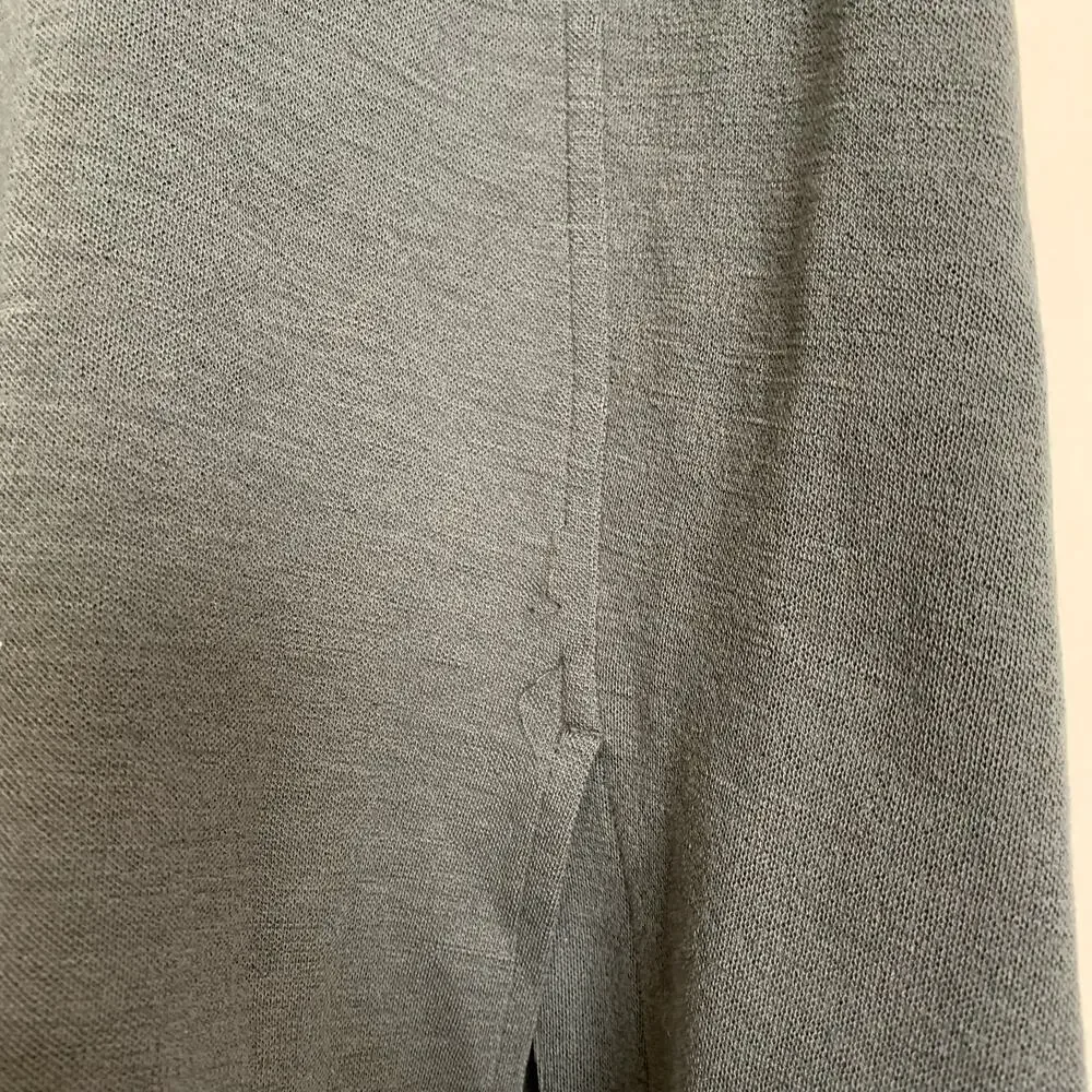 Smartwool Gray Merino Wool Blend Side Slit Pencil Skirt XS - Picture 4 of 9